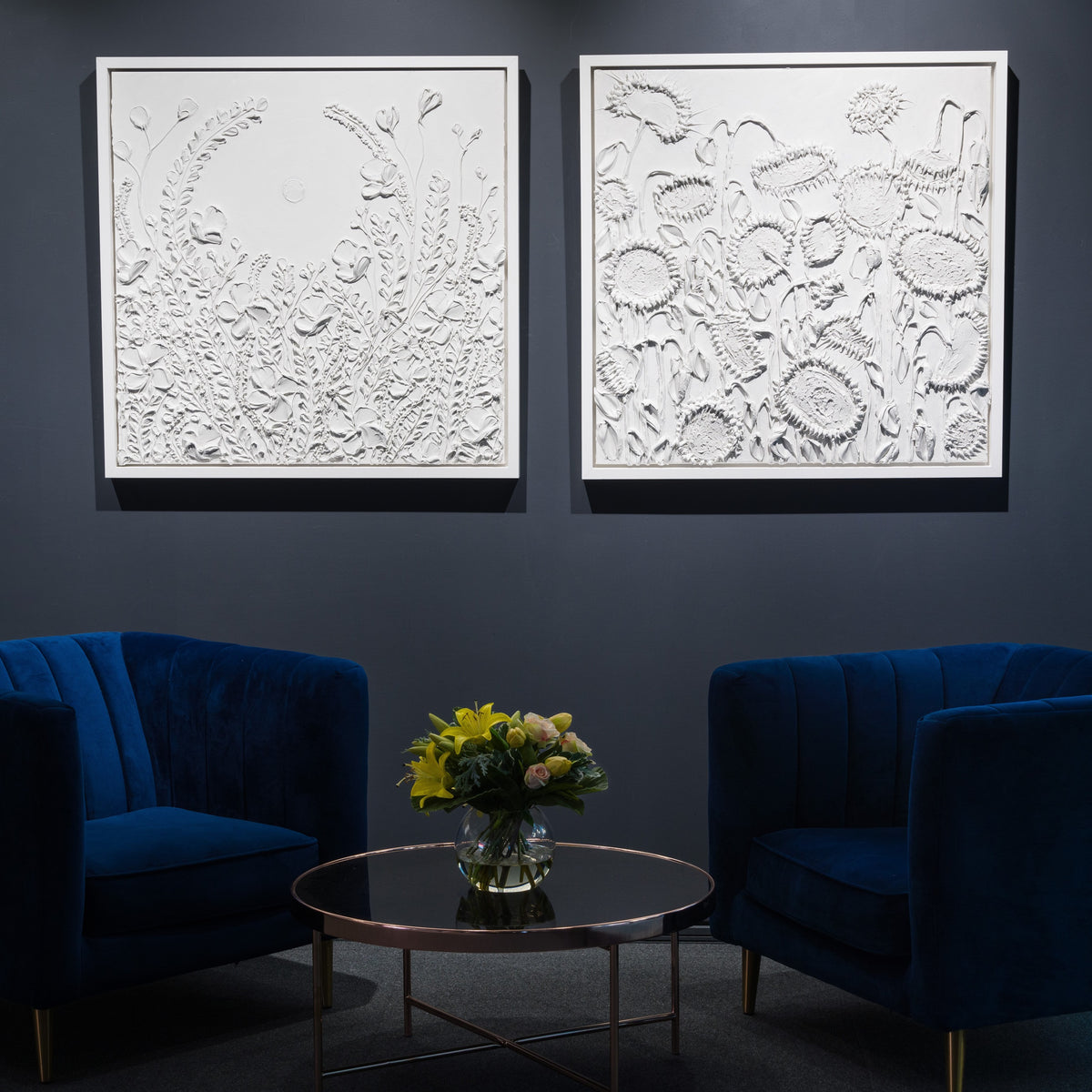 SRA White Pieces in Gallery 7 