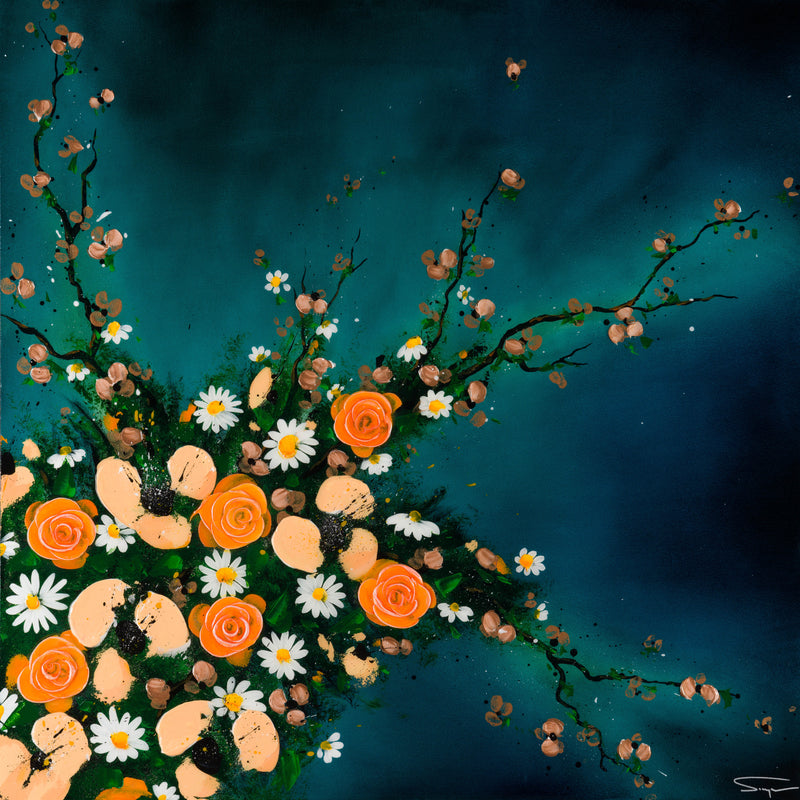 SSI Dancing Petals II 40”x40  