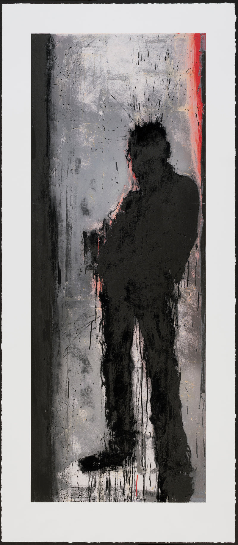 Standing Shadowman Black and Silver 3071x7036 