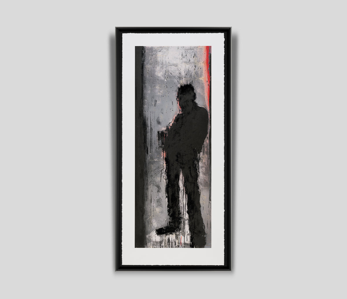 Standing Shadowman Black and Silver PI 