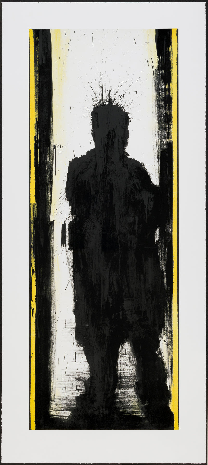 Standing Shadowman Black and Yellow 3132x7008 