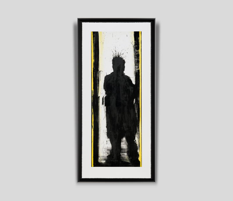 Standing Shadowman Black and Yellow PI 