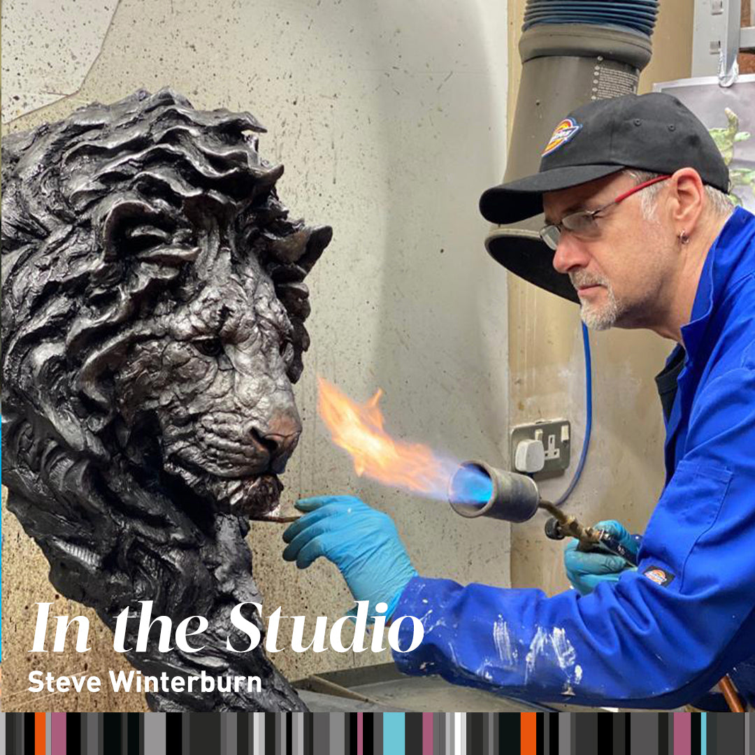 Steve Winterburn, King Of The Plains, Bronze Sculpture, £9,950 