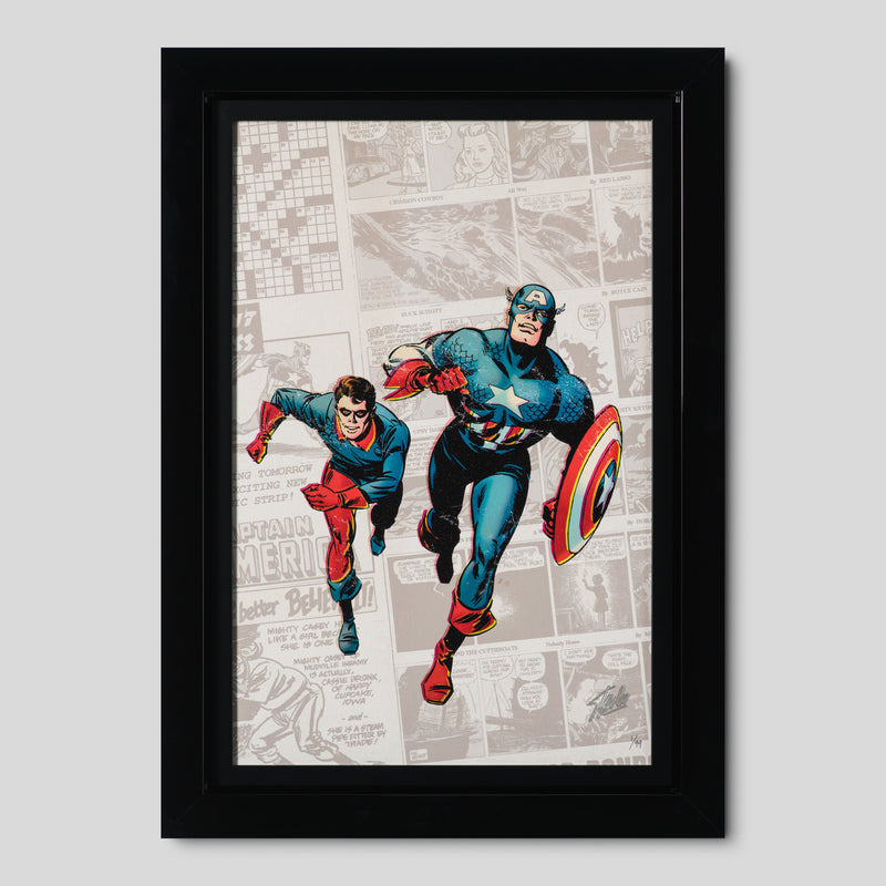 STL Captain America  The 1940 Newspaper Strip 1 