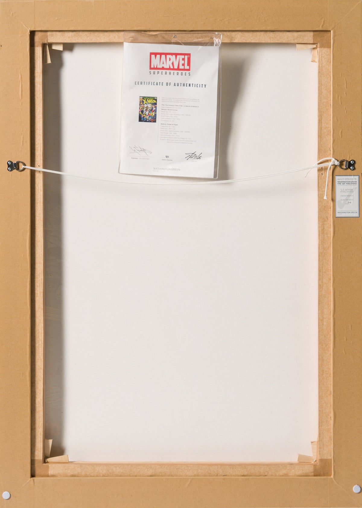 STL SLE HUM 03837 6 The Uncanny X Men #126   In Search Of Mutant X   Boxed Canvas Edition 