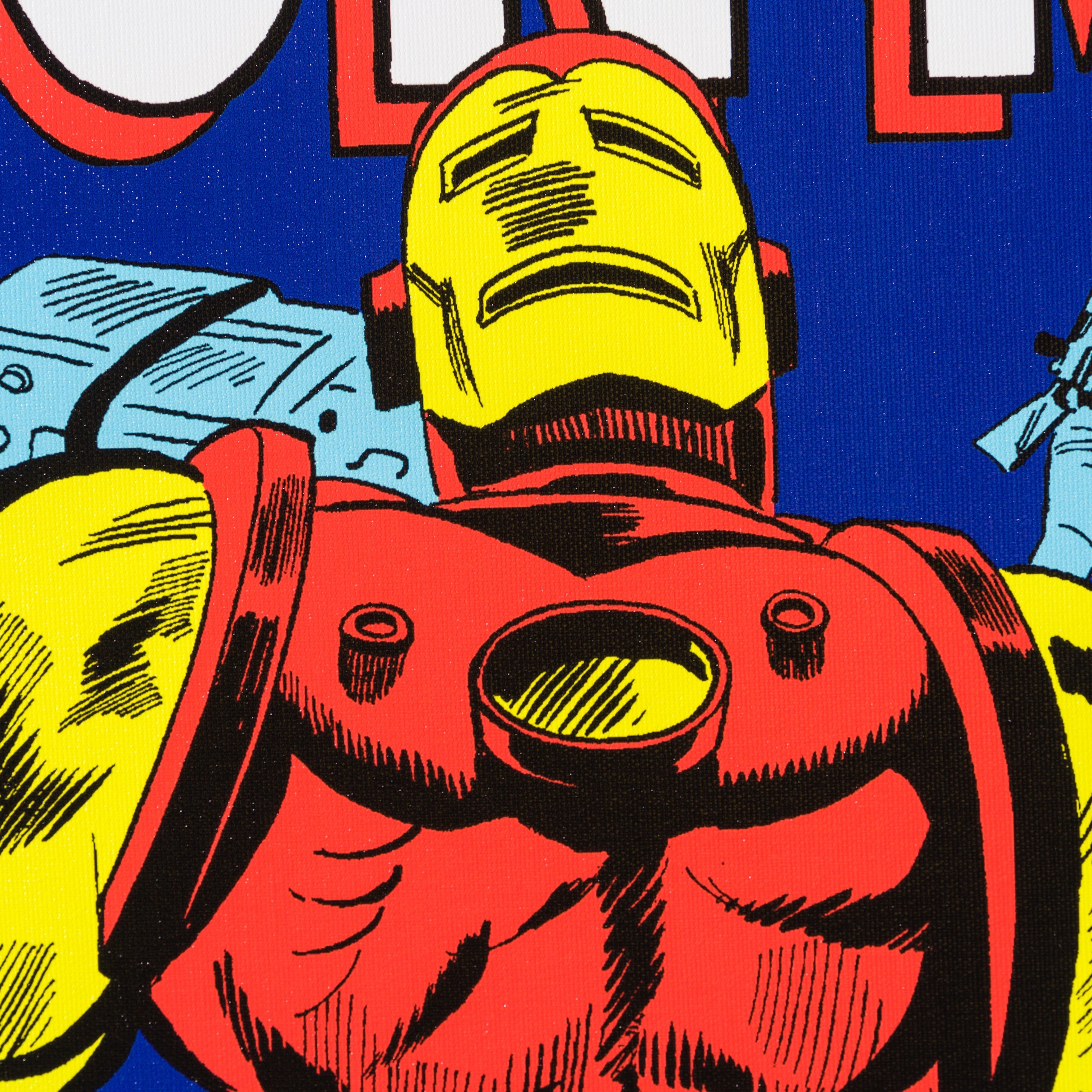 STL SLE HUM 07923 7 The Invincible Iron Man #1   Big Premiere Issue (Boxed canvas) 