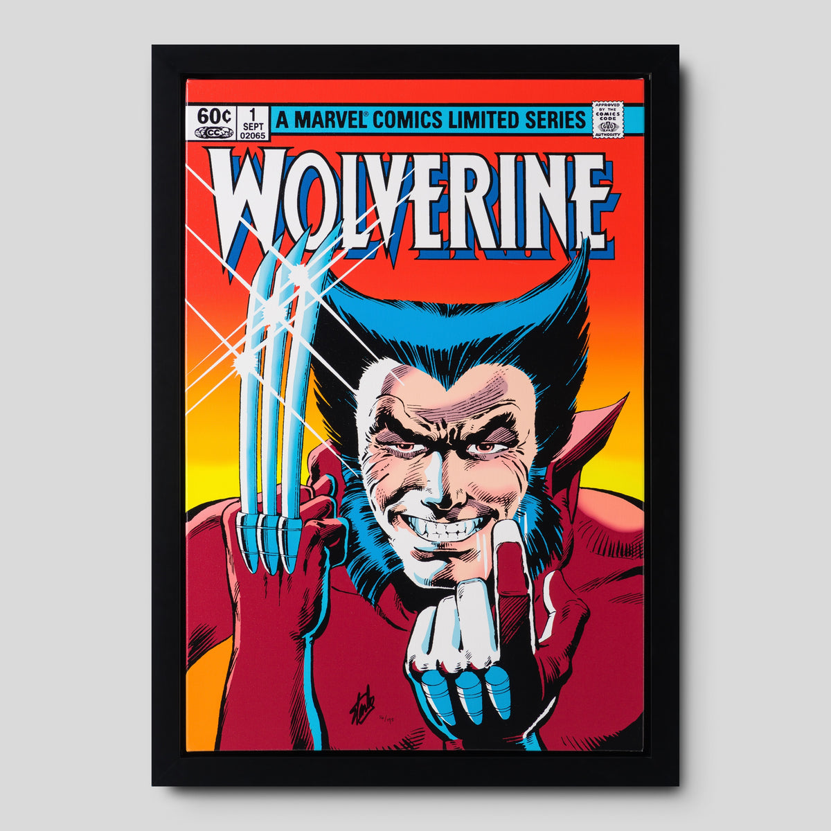 STL SLE HUM 07924 1 Wolverine #1   Boxed Canvas 