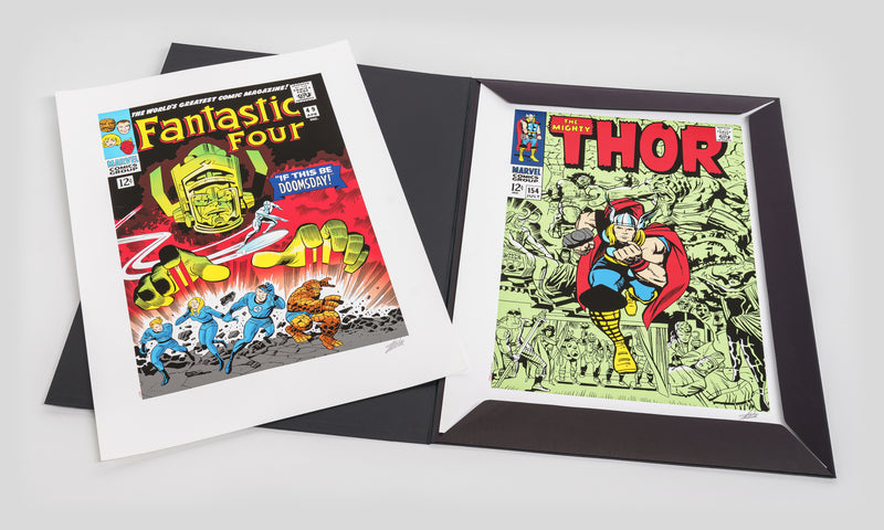 STL SLE HUM 27943 2 Marvel Superheroes   Portfolio of 6 Giclee on Paper Editions 