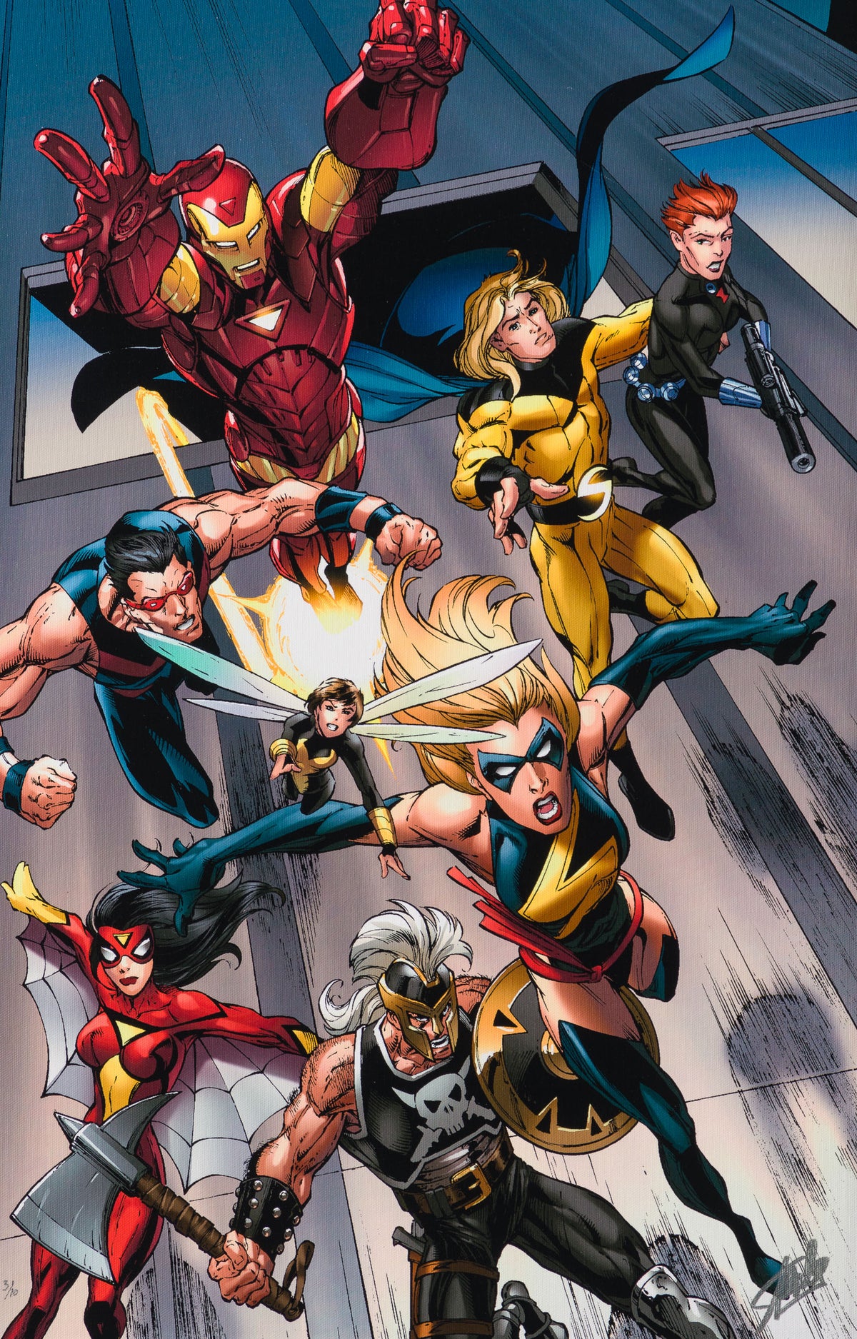 STL The Mighty Avengers #7 Edition of 10 31 