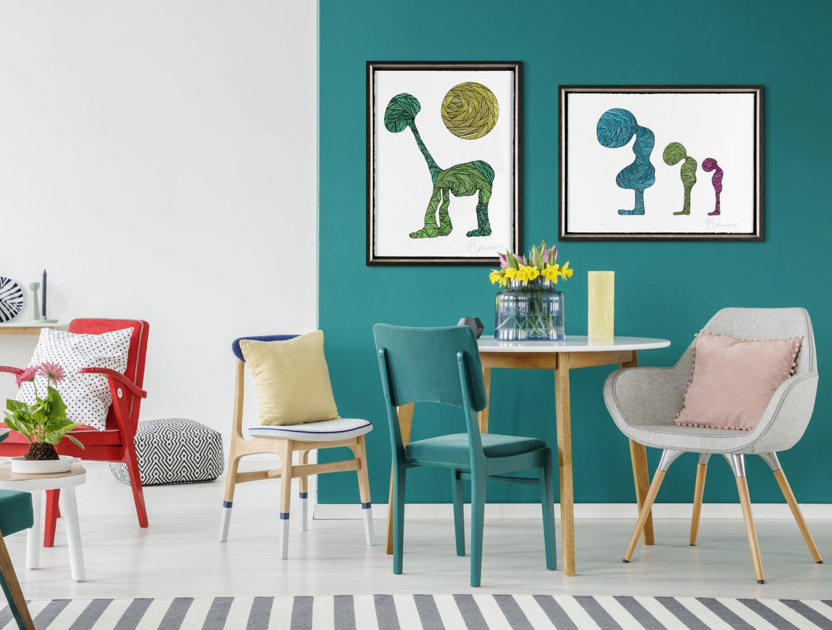 thumbnail Billy Connolly, limited edition giclées on paper, (L R) Gironkey and Direction, £1,250 each or available as a set of six 