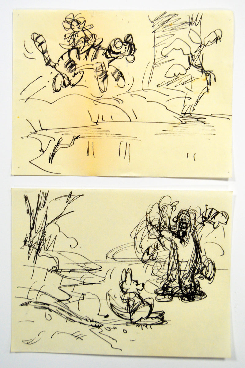 VIN ORI 2 Board Disney Storyboard Set 8 VIOR01205  24 x 15 5  cm s (8) 