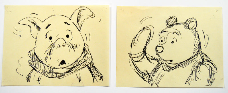 VIN ORI 2 Board Disney Storyboard Set 9 VIOR01206  32 x 11 5 cm s (9) 