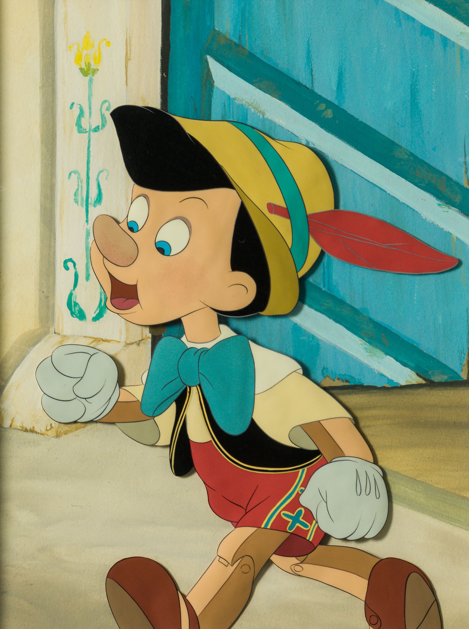 VIN ORI POR 17277 Pinocchio Large Original Production Cel 31 