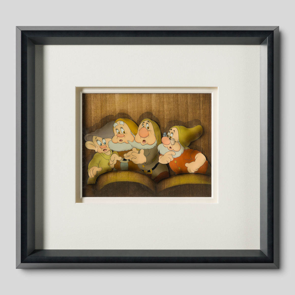 VIN ORI POR 18466 Dopey, Happy, Sneezy   Doc   Courvoisier OPC 1 