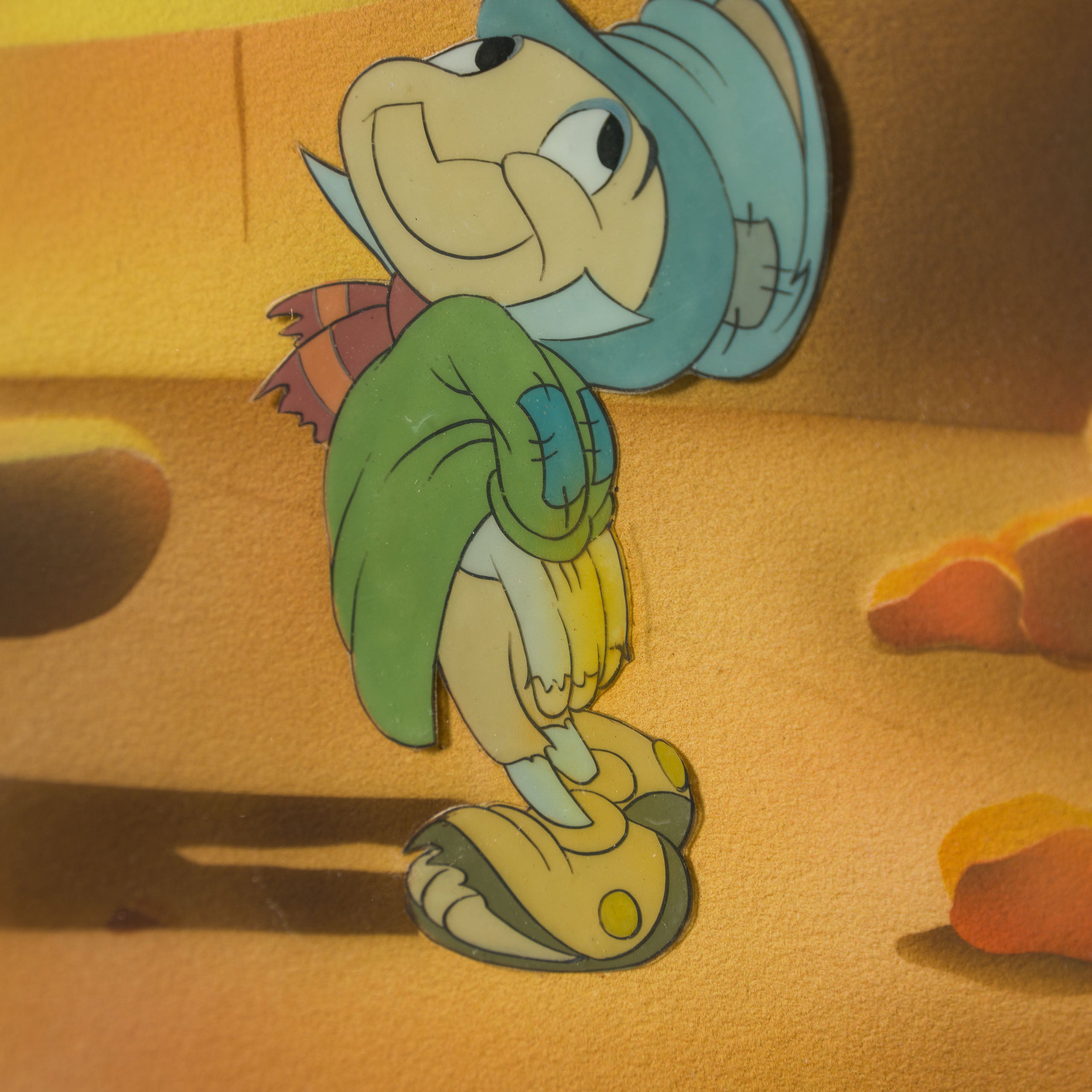 VIN ORI POR 22505 Jiminy Cricket Original Courvoisier Production Cel (SP017291) 5 