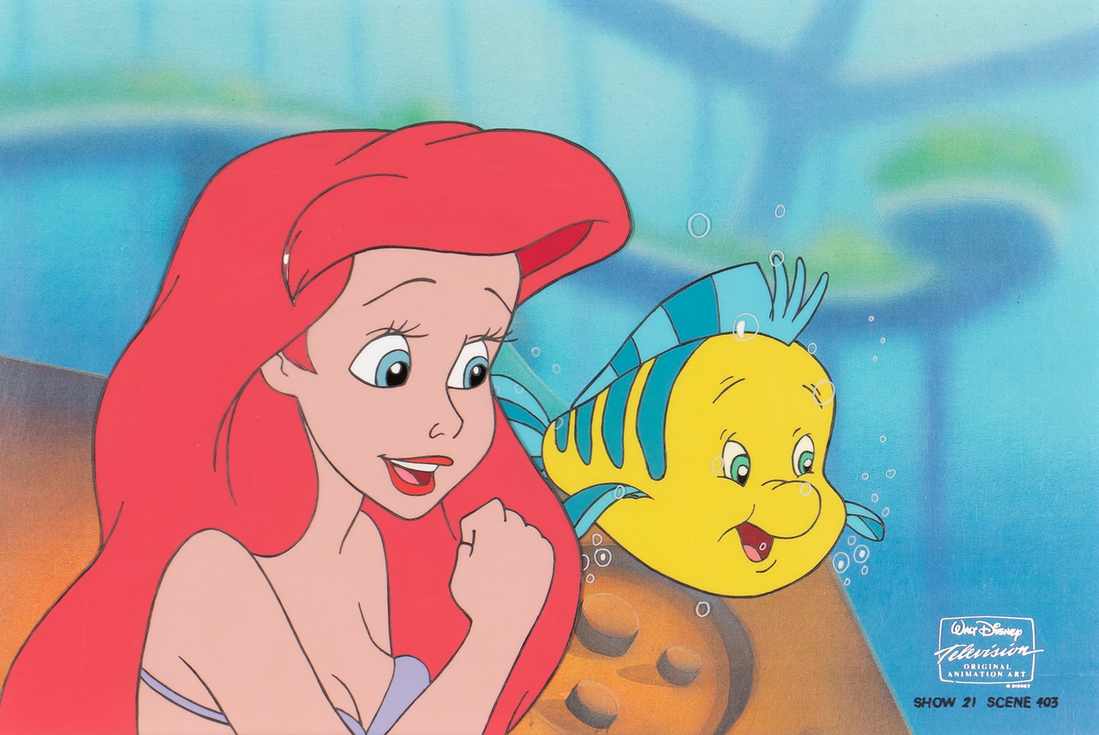 VIN ORI POR 24345 3 Ariel and Flounder OPC 