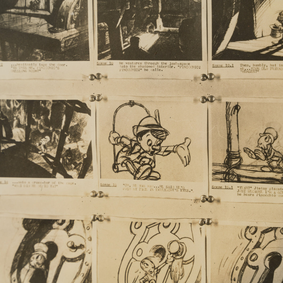 VIN ORI POR 24455 6 Pinocchio Continuity Model Sheet 20 