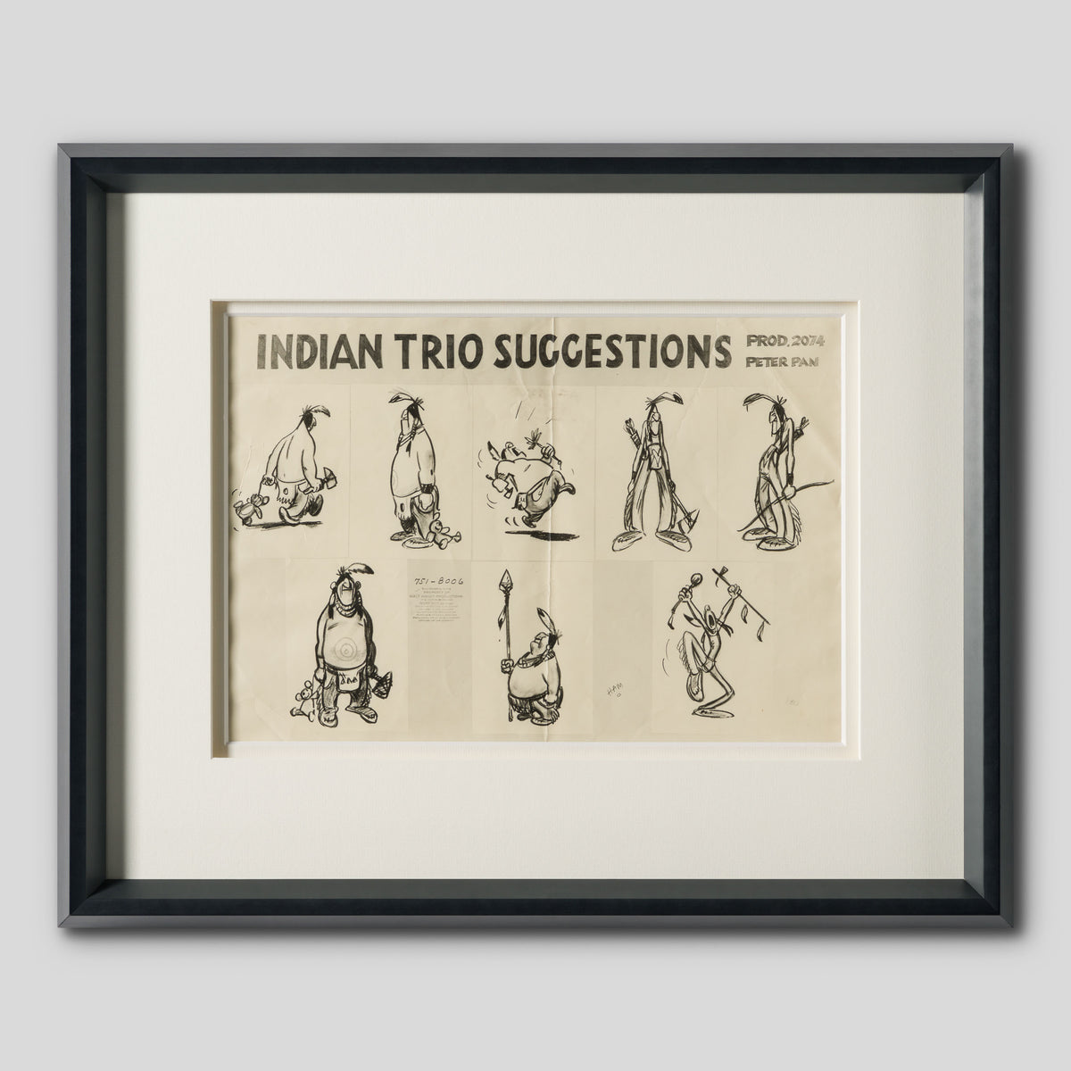 VIN ORI POR 27339 Indian Trio Model Sheet 1 