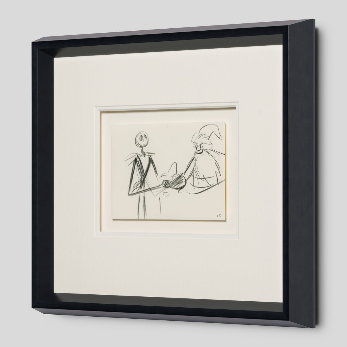 VIN ORI POR 27343 2 Jack Skellington and Santa Storyboard 