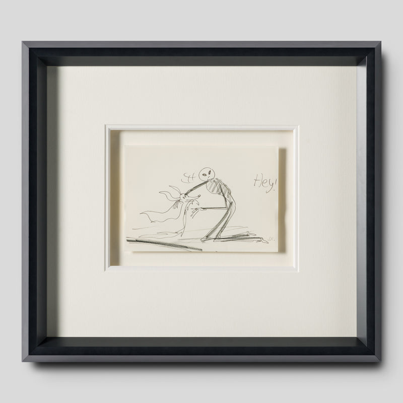 VIN ORI POR 27345 1 Jack Skellington and Zero Storyboard 