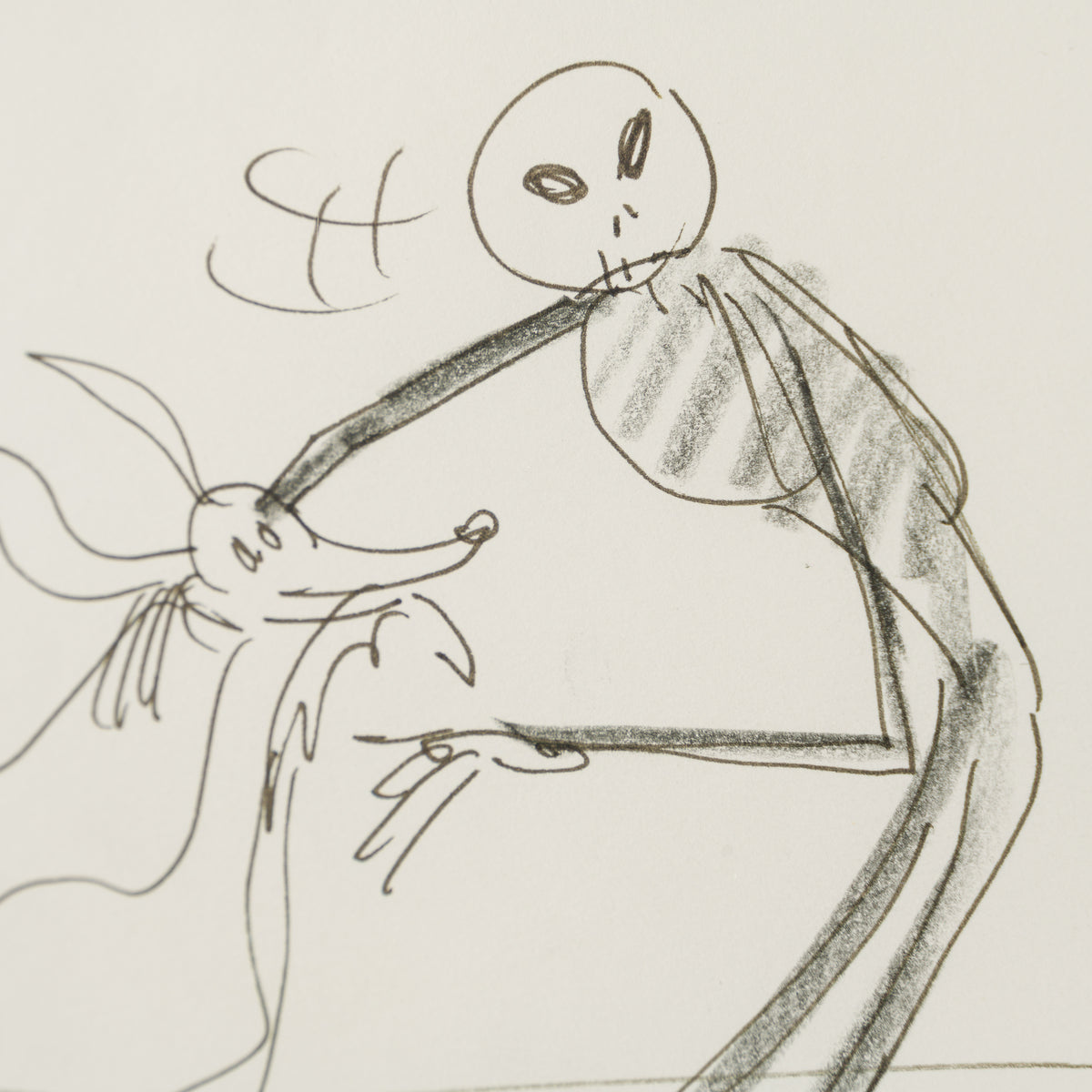 VIN ORI POR 27345 4 Jack Skellington and Zero Storyboard 