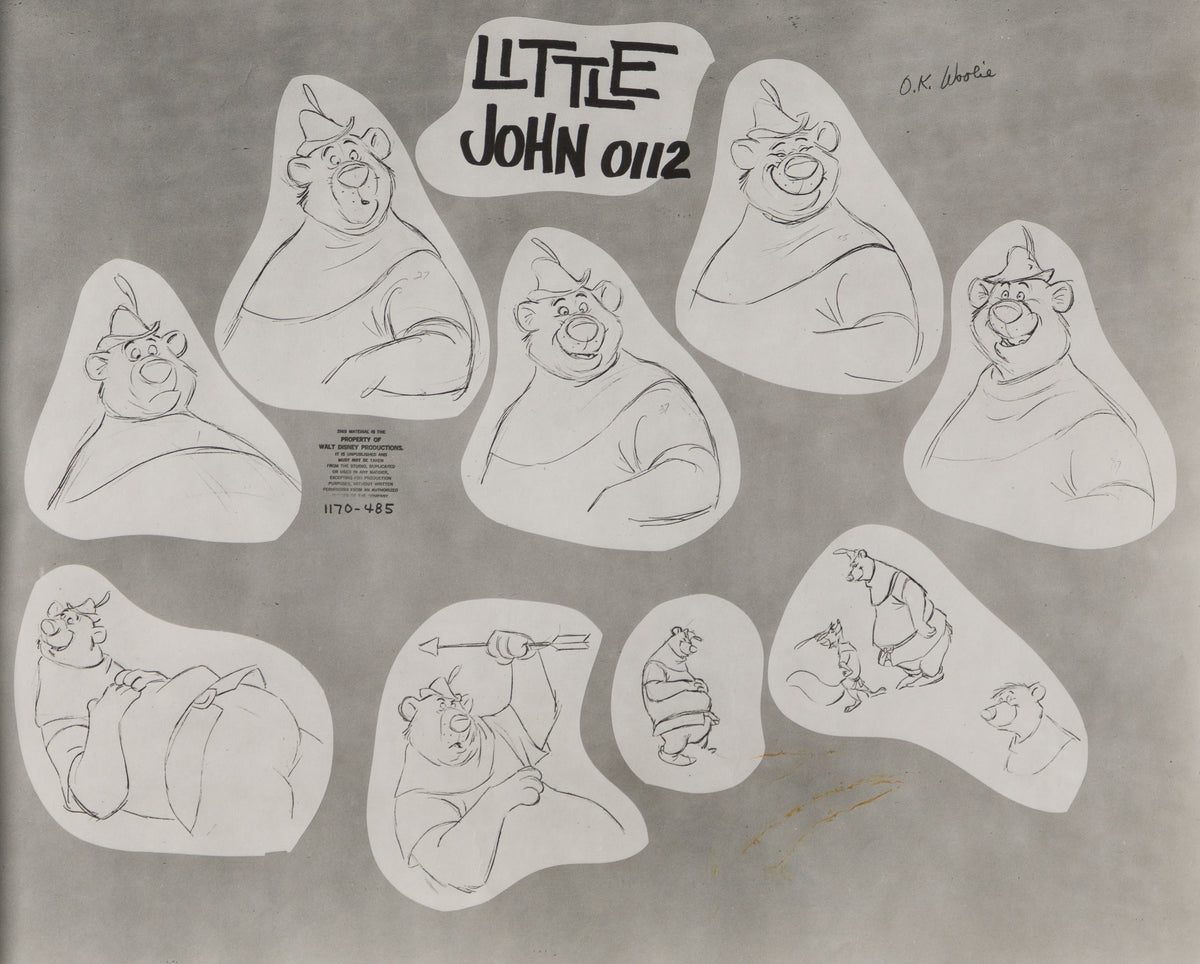 VIN ORI POR 27367 Little John Model Sheet 31 