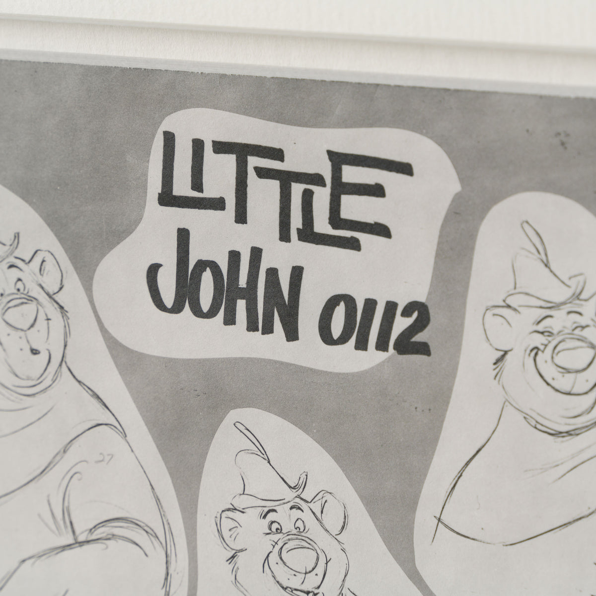 VIN ORI POR 27367 Little John Model Sheet 3 