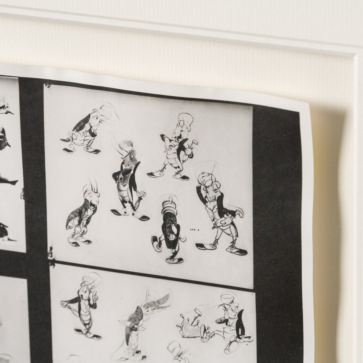 VIN ORI POR 27381 Miscellaneous Characters from Pinocchio Model Sheet 4 