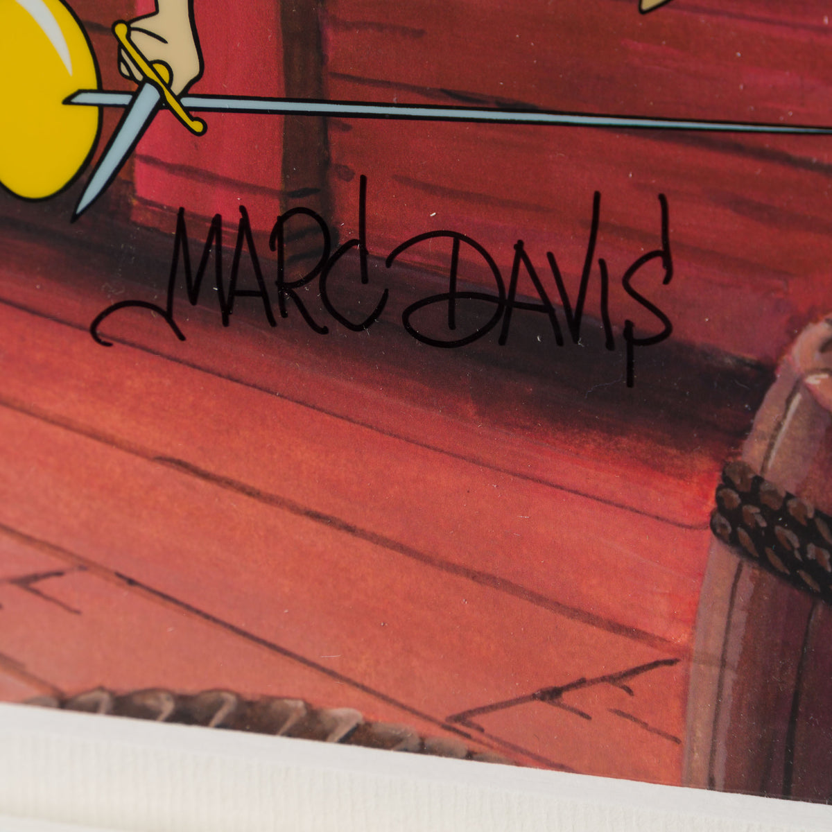 VIN ORI POR 27413 Peter Pan Captain Hook (9) Sericel 3 