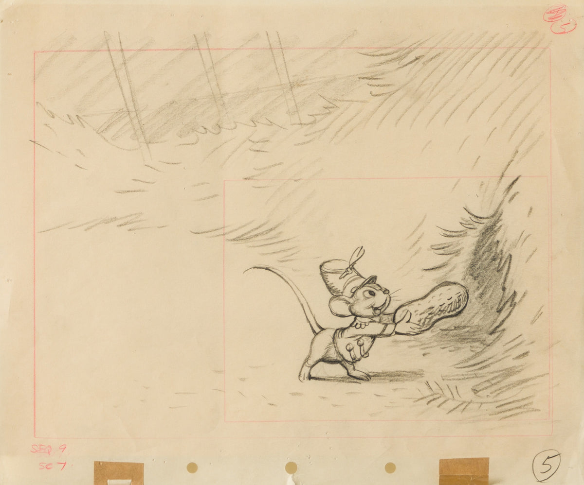 VIN ORI POR 27581 31 Timothy Mouse #5 Layout Drawing 