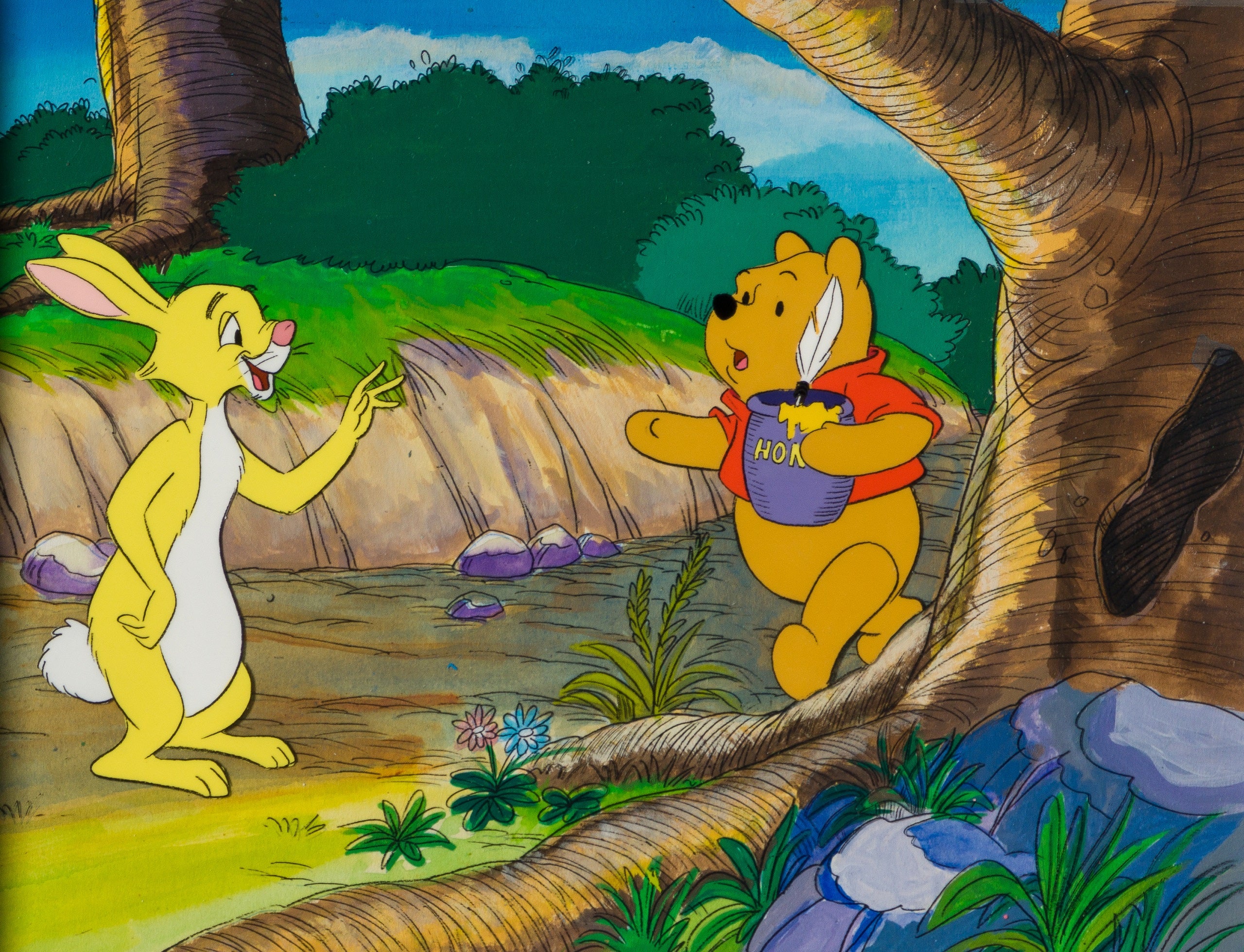 VIN ORI POR 27594 31 Winnie The Pooh   Rabbit (1) OPC 