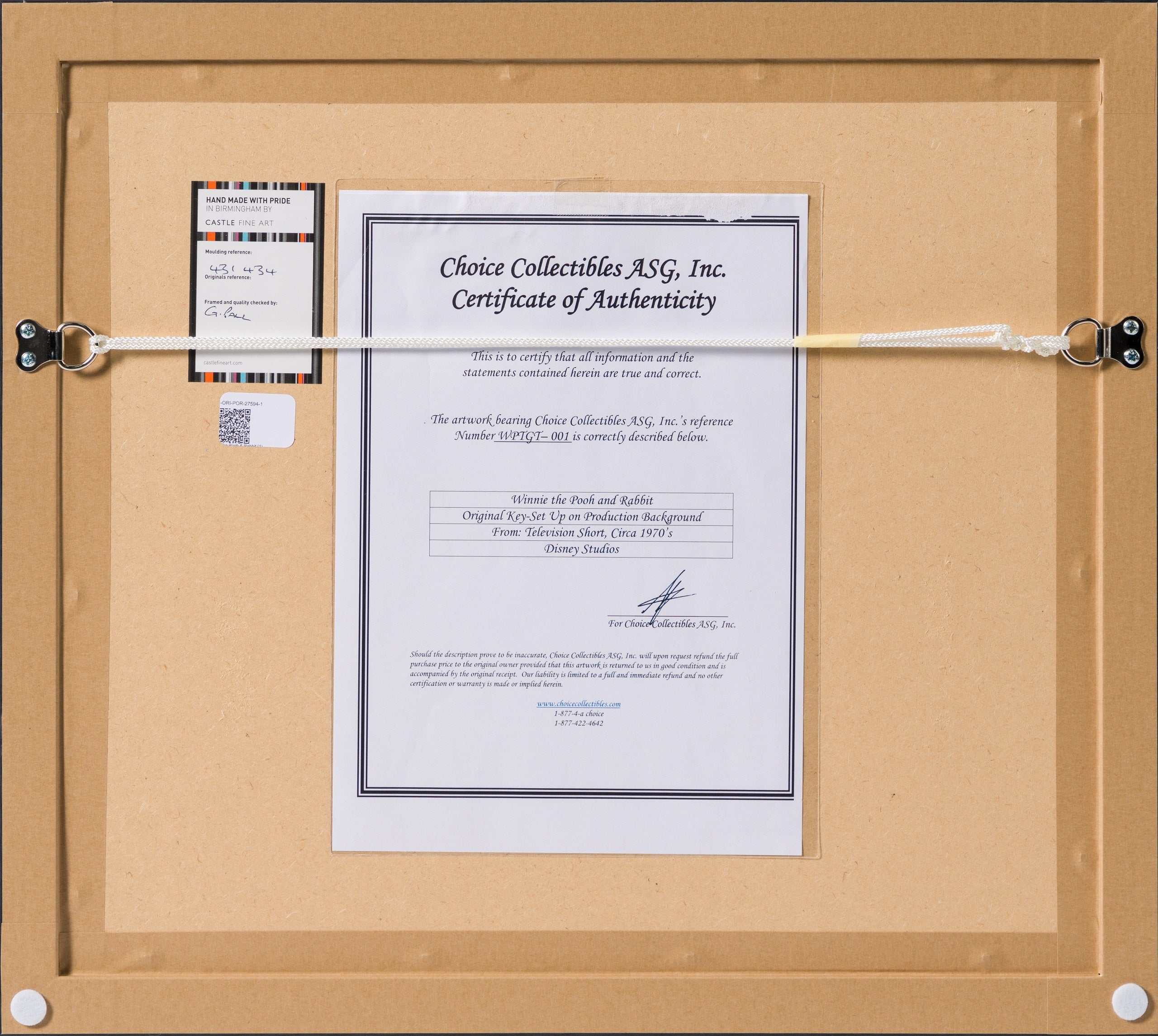 VIN ORI POR 27594 7 Winnie The Pooh   Rabbit (1) OPC 