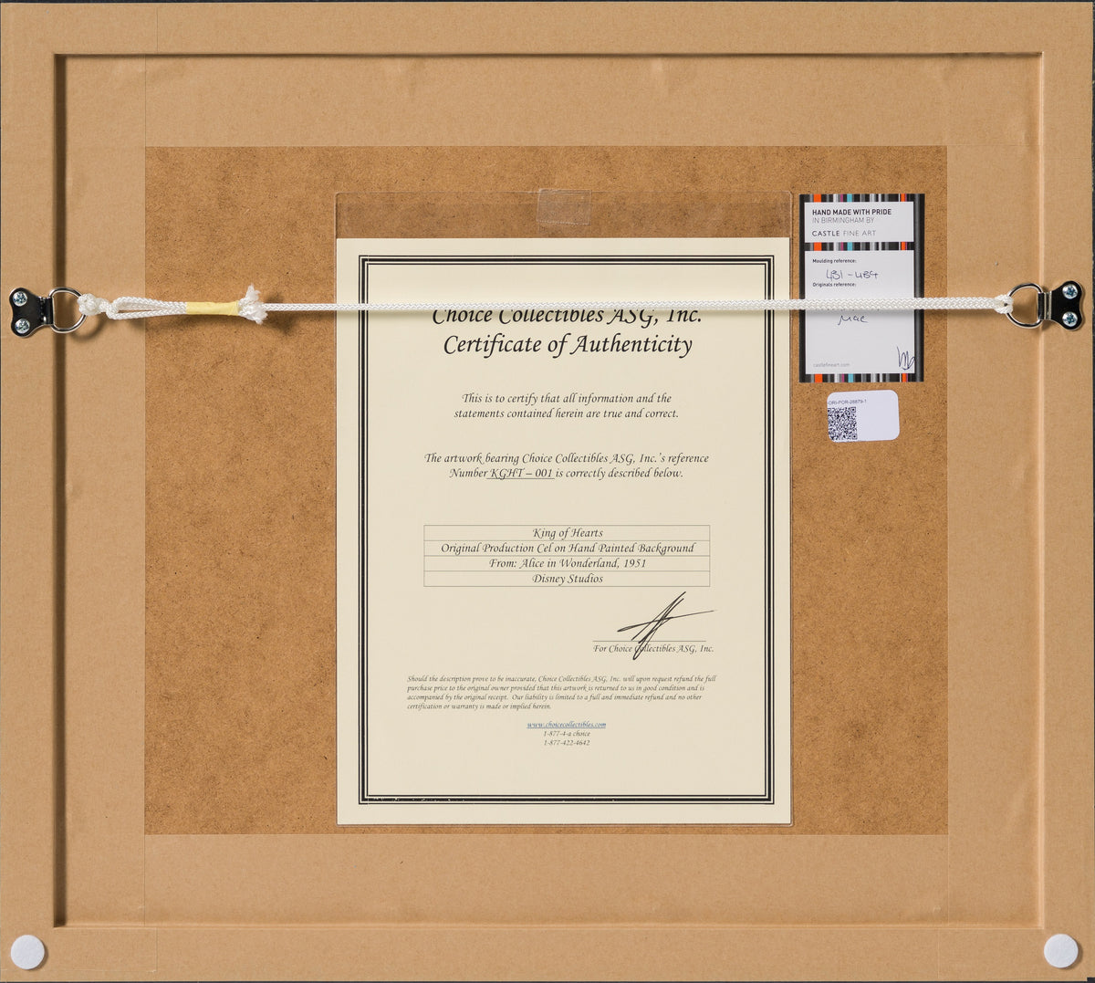 VIN ORI POR 28879 6 King of Hearts 