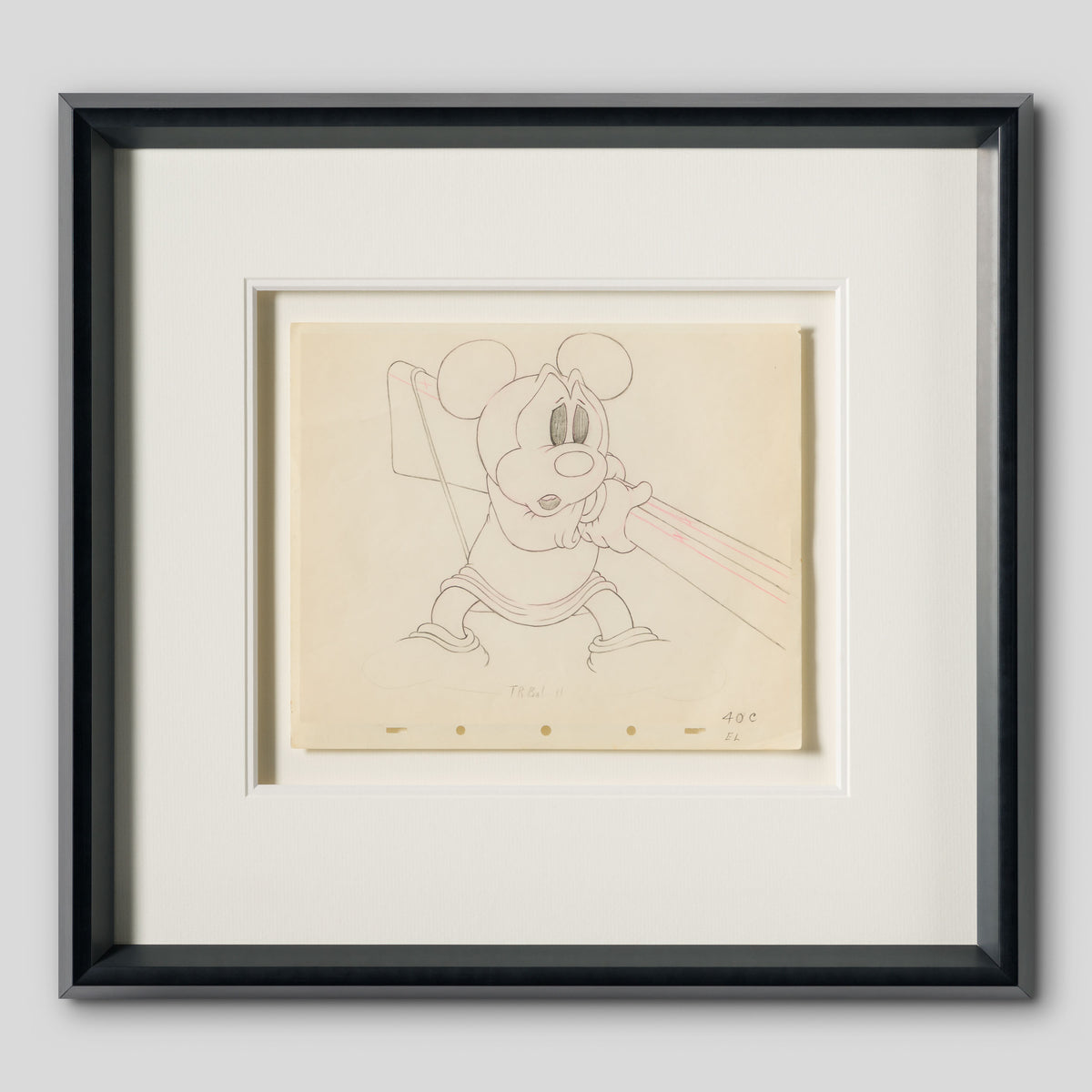 VIN ORI POR 28886 Mickey Mouse (from  Mickey s Parrot , 1938) 1 