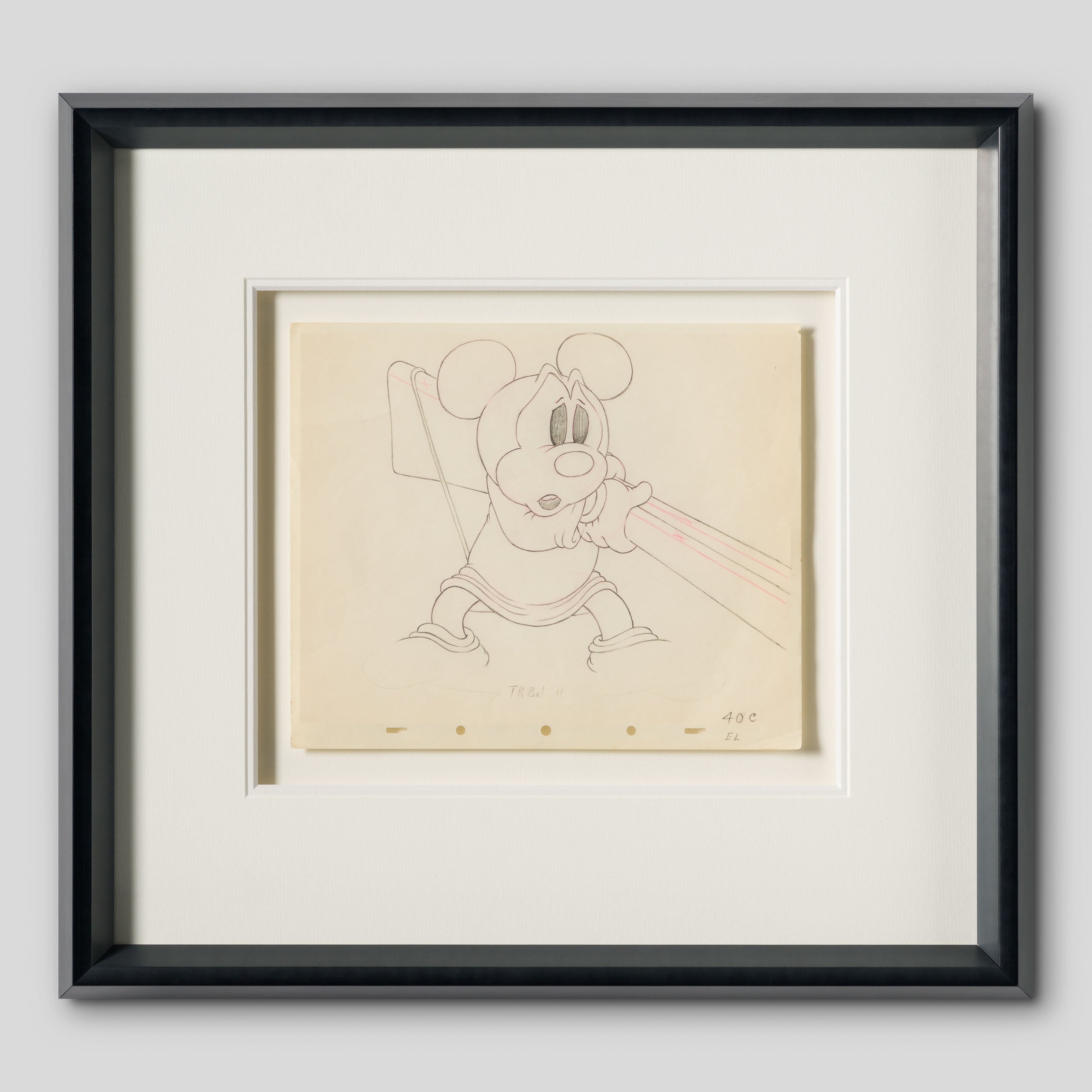 VIN ORI POR 28886 Mickey Mouse (from  Mickey s Parrot , 1938) 1 
