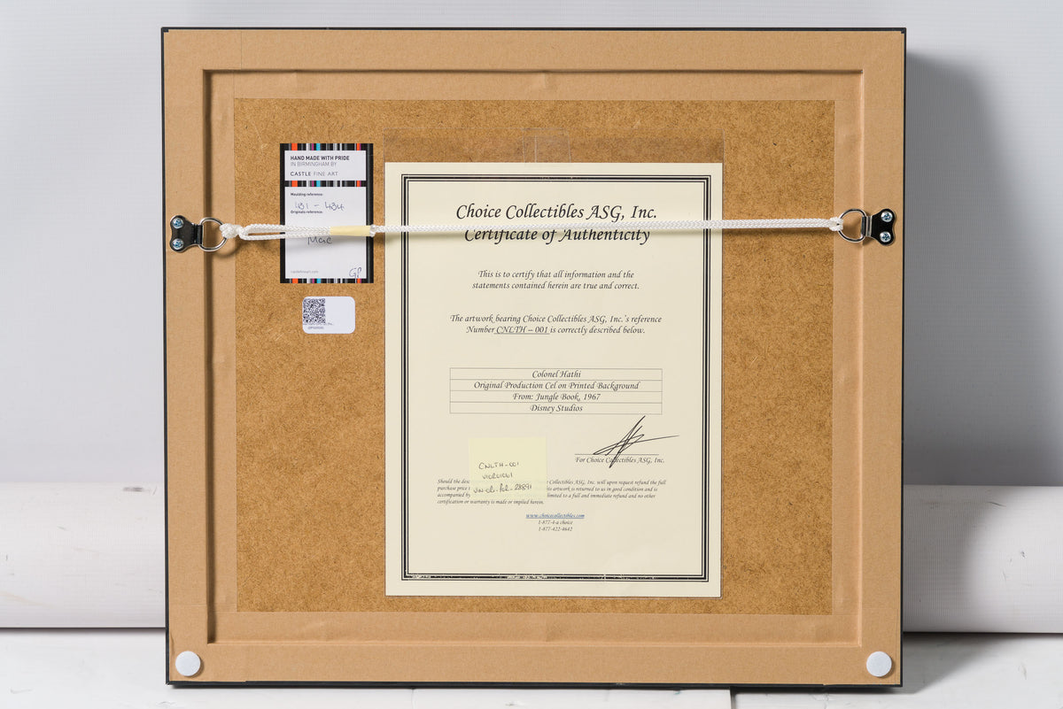 VIN ORI POR 28891 Colonel Hathi OPC (2) (from  The Jungle Book , 1967) 7 