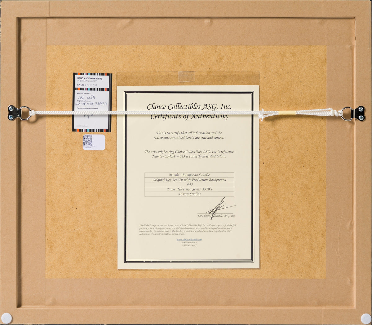 VIN ORI POR 28920 7 Bambi, Thumper and Birdie 