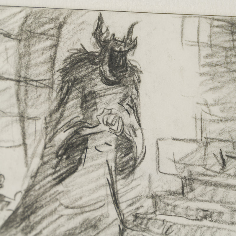 VIN ORI POR 28957 Horned King and Doli (from  The Black Cauldron , 1985) 4 