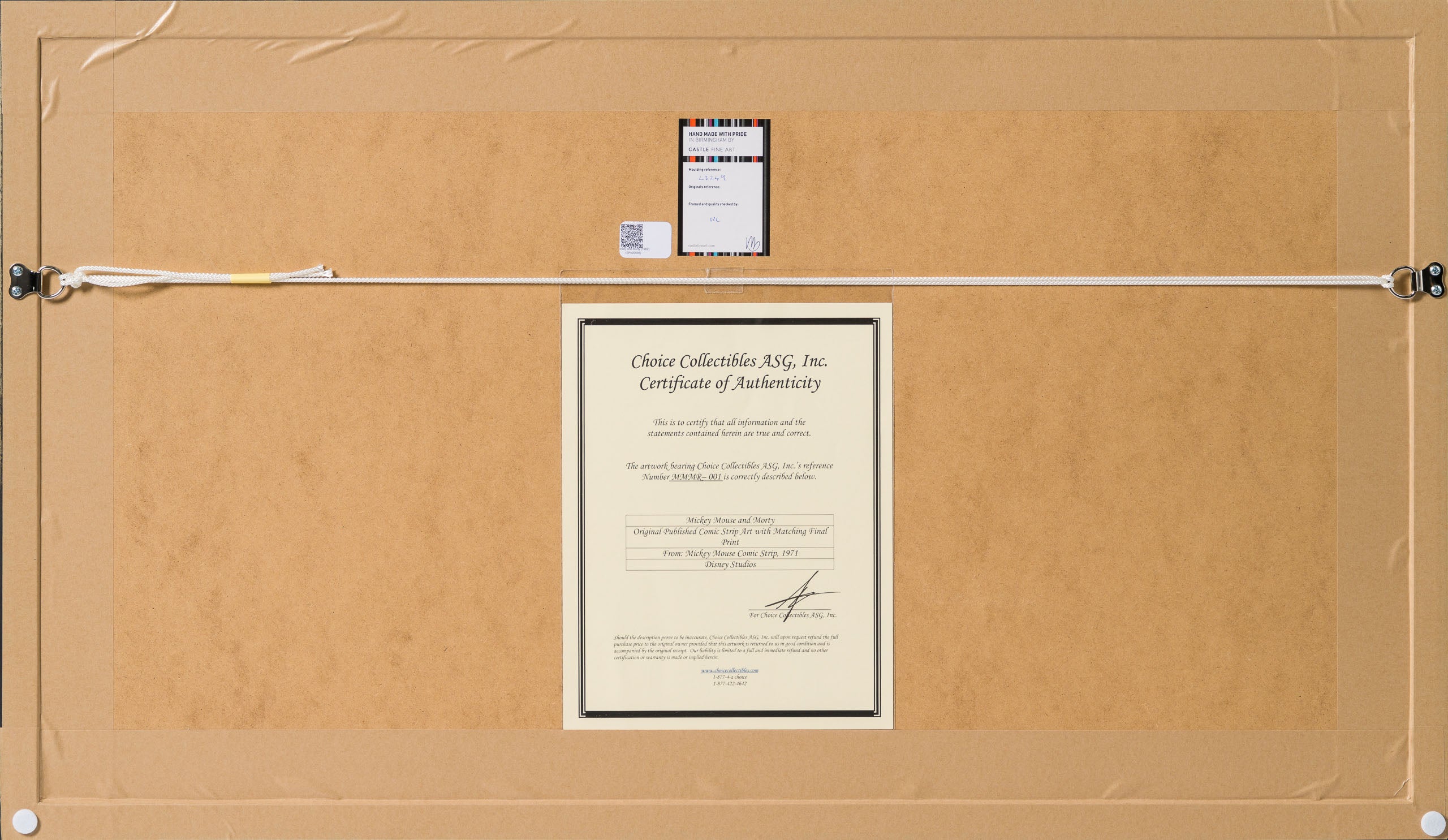 VIN ORI POR 28960 Mickey and Morty (1969) 8 