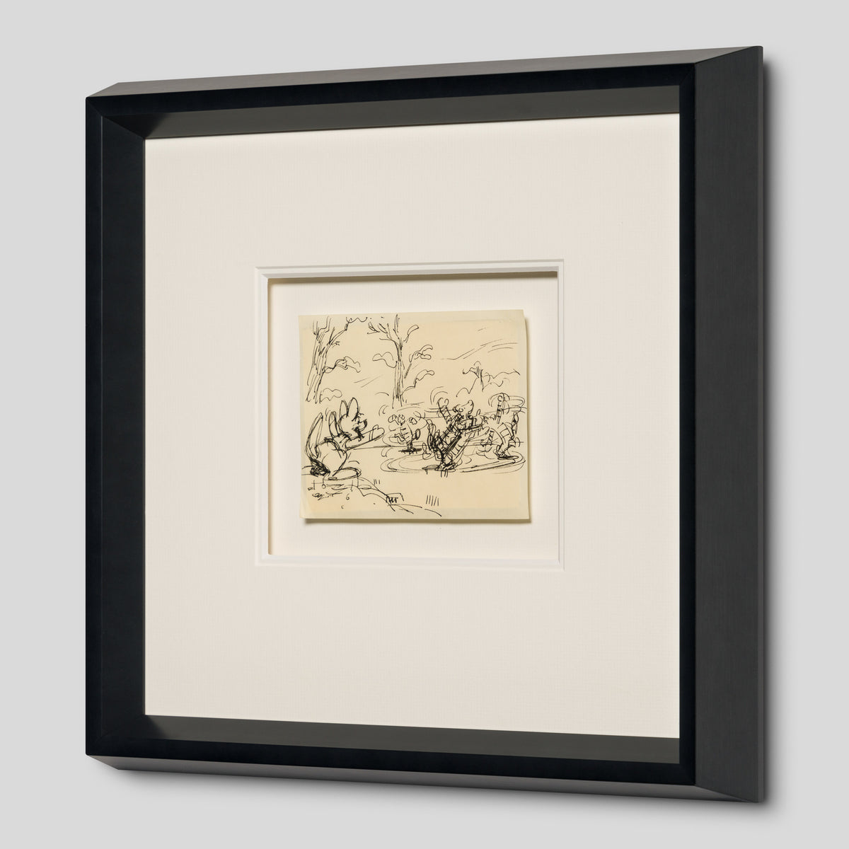 VIN ORI POR 28974 Disney Storyboard 1 (from  Winnie The Pooh And Tigger Too , 1974) 2 