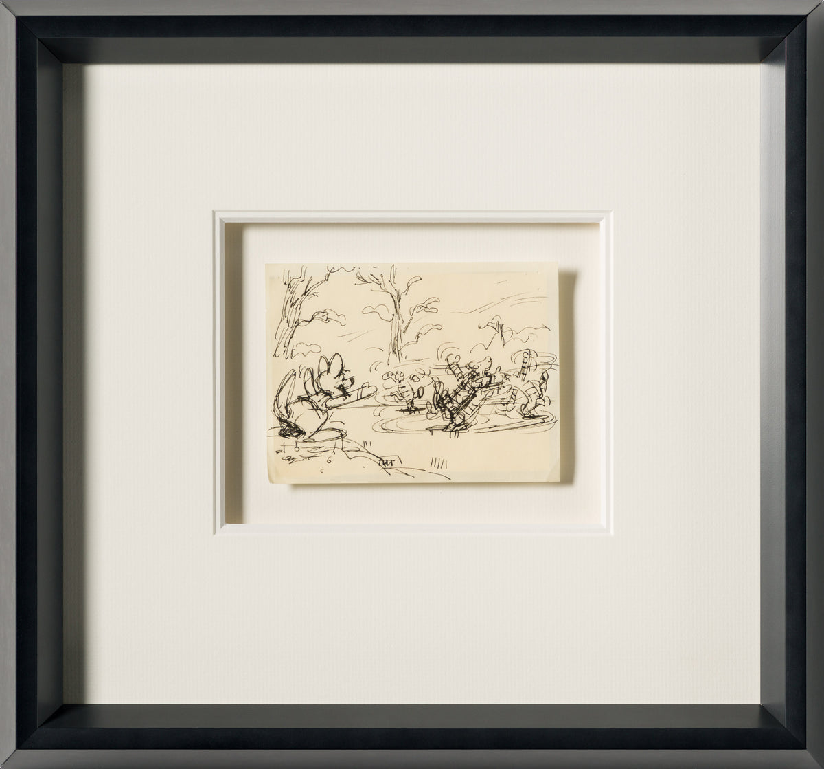VIN ORI POR 28974 Disney Storyboard 1 (from  Winnie The Pooh And Tigger Too , 1974) 30 