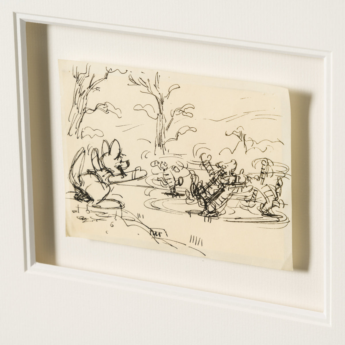 VIN ORI POR 28974 Disney Storyboard 1 (from  Winnie The Pooh And Tigger Too , 1974) 3 