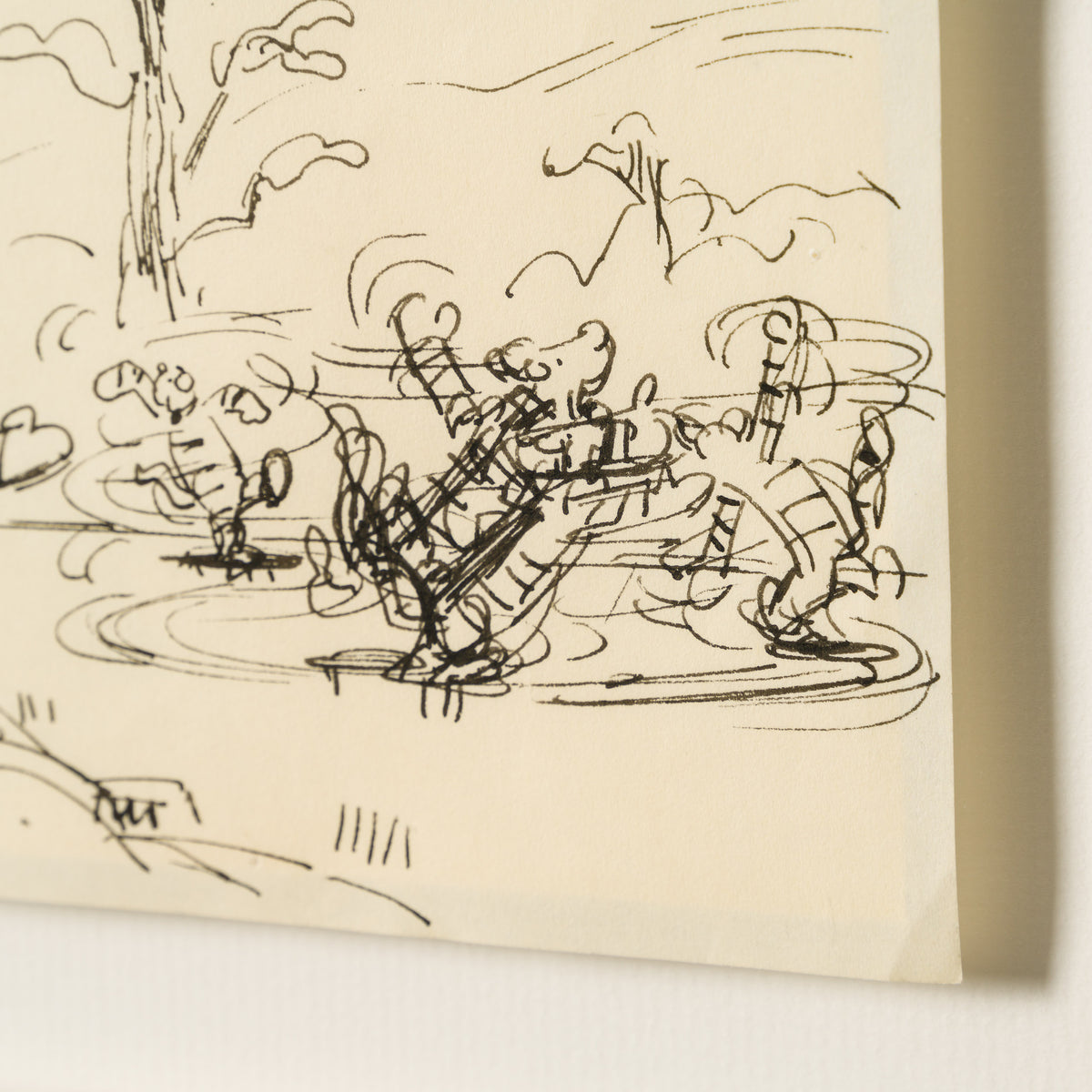 VIN ORI POR 28974 Disney Storyboard 1 (from  Winnie The Pooh And Tigger Too , 1974) 5 