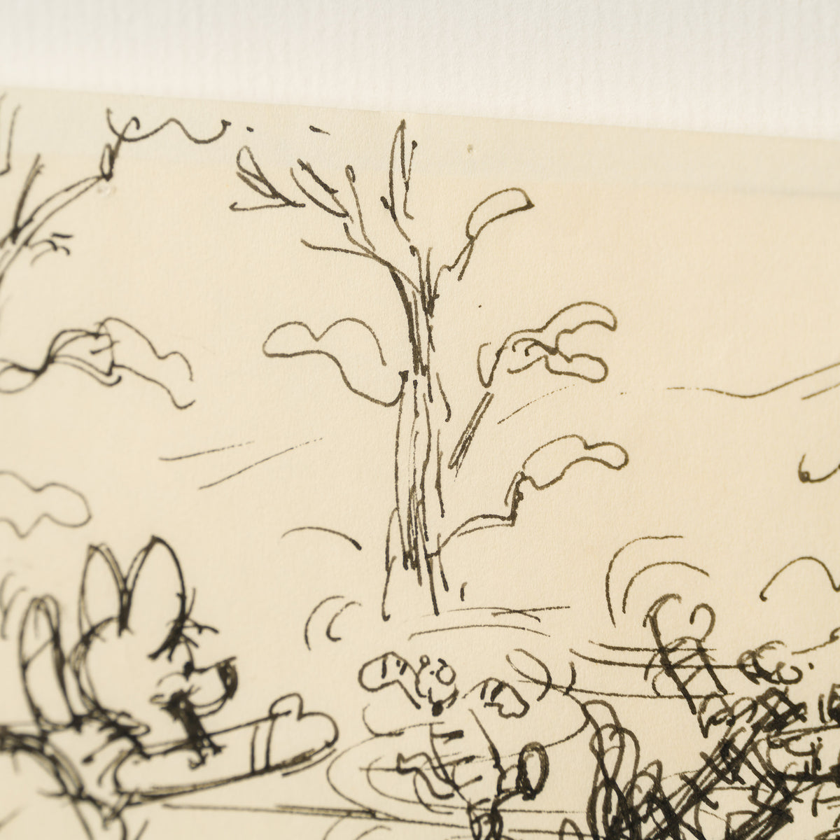 VIN ORI POR 28974 Disney Storyboard 1 (from  Winnie The Pooh And Tigger Too , 1974) 6 
