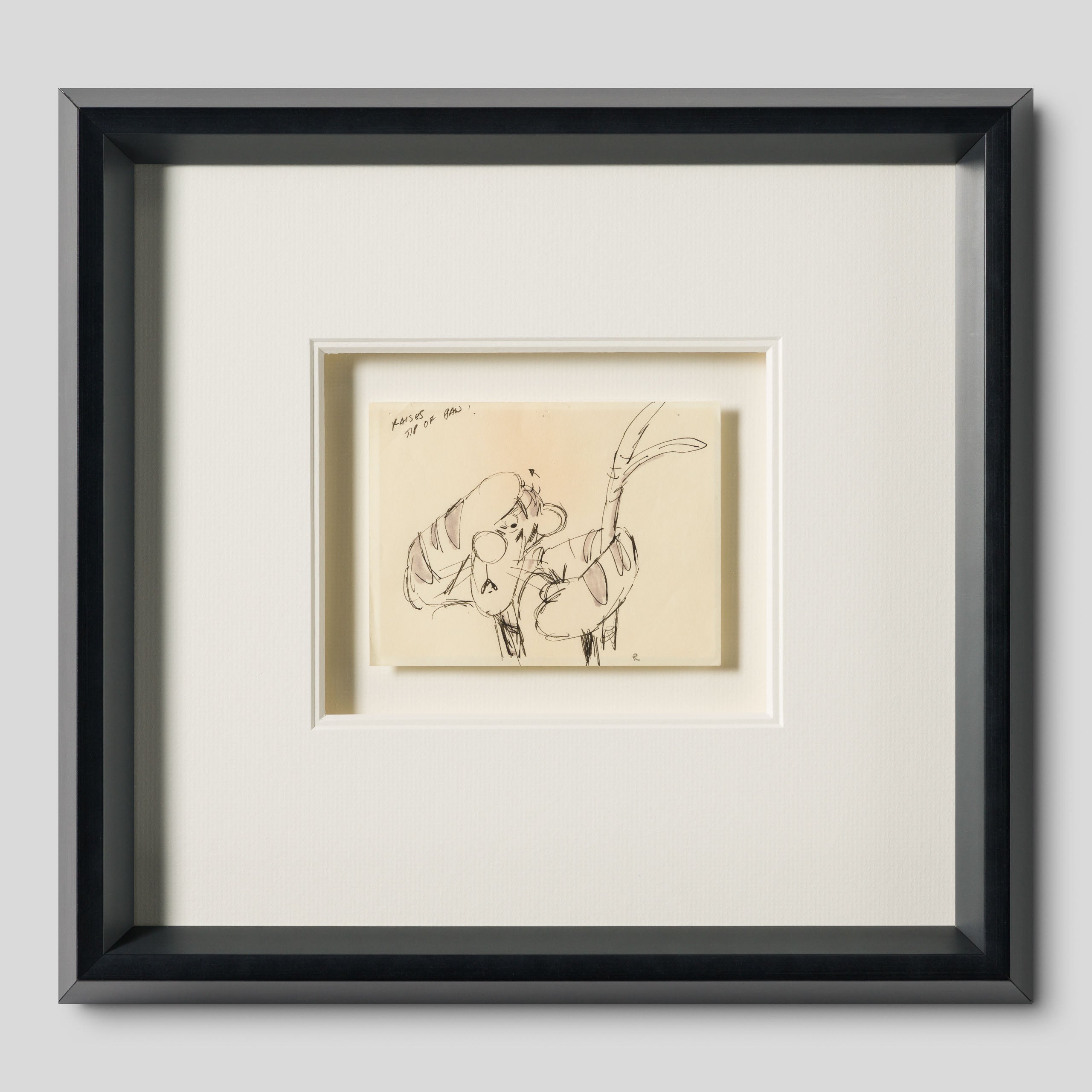 VIN ORI POR 28977 Disney Storyboard 4 (from  Winnie The Pooh And Tigger Too , 1974) 1 