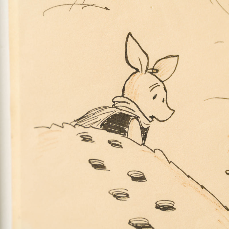VIN ORI POR 28979 Disney Storyboard 6 (from  Winnie The Pooh And Tigger Too , 1974) 4 