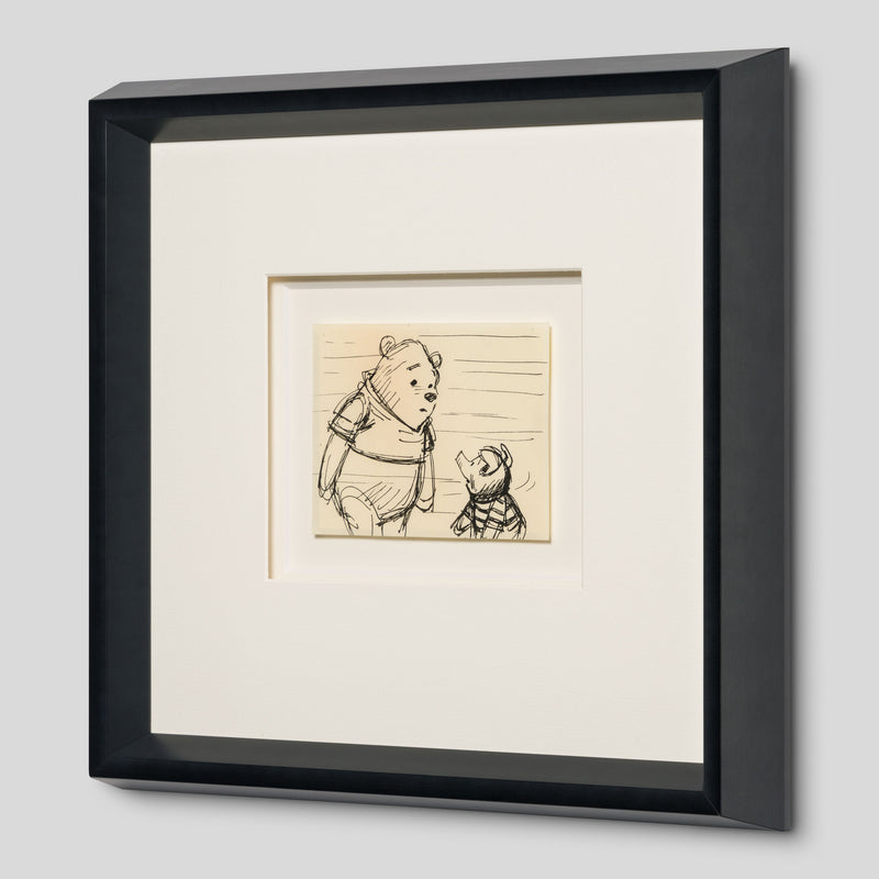 VIN ORI POR 29000 Disney Storyboard 27 (from  Winnie The Pooh And Tigger Too , 1974) 2 