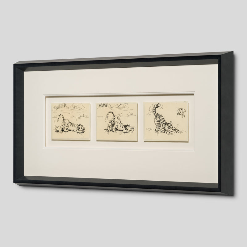 VIN ORI POR 29012 3 Board Disney Storyboard Set 1 (from  Winnie The Pooh And Tigger Too , 1974) 2 