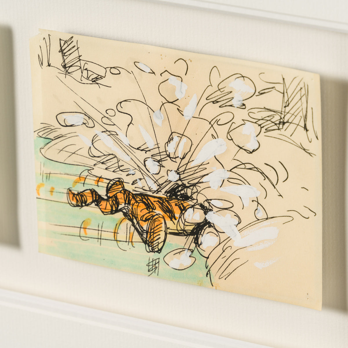 VIN ORI POR 29013 3 Board Disney Storyboard Set 2 (from  Winnie The Pooh And Tigger Too , 1974) 3 