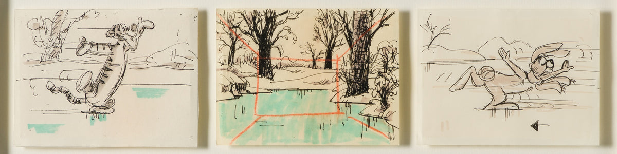 VIN ORI POR 29021 31 3 Board Disney Storyboard Set 10 